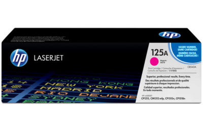 HP 125A Magenta Original LaserJet Toner Cartridge (CB543A)